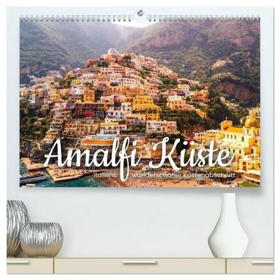 Amalfi Küste - Italiens wunderschöner Küstenabschnitt. (hochwertiger Premium Wandkalender 2027 DIN A2 quer), Kunstdruck in Hochglanz