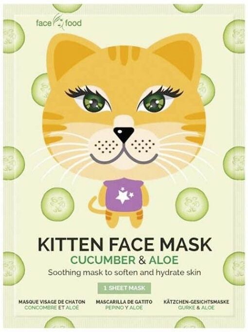 Montagne Jeunesse Cucumber & Aloe Cat Face Mask