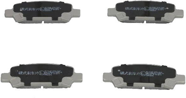 ASHIKA 51-07-702 Brake pad set
