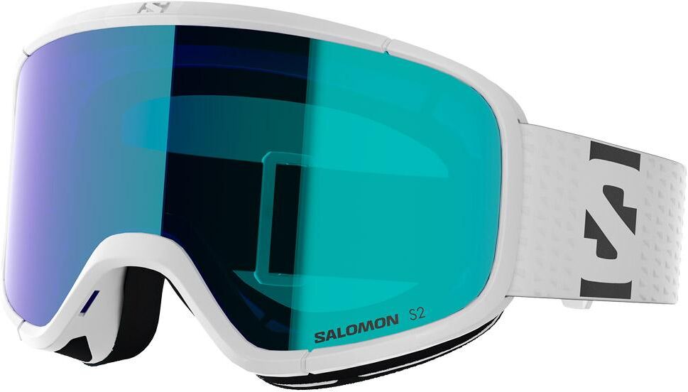 Salomon  - Aksium 2.0 White Multilayer Mid Blue - Masque de Ski