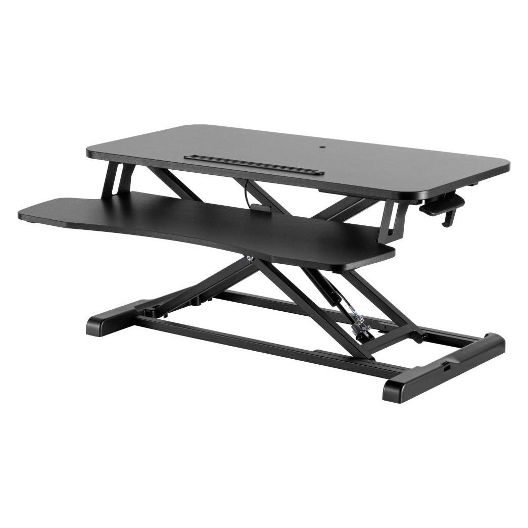Techly Nakładka na biurko ze sprężyną gazową pod laptopa monitor (ICA-LCD 303)
