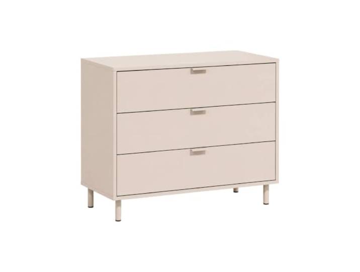 Alice's Garden sweeek - Kommode 3 Schubladen Holzdekor und Metall - Ellie