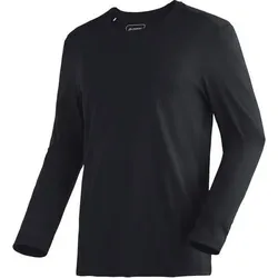 MAIER SPORTS Herren Shirt Tight Long Tee M, Größe L in Schwarz Schwarz