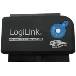LogiLink USB 3.0 zu IDE & SATA Adapter mit OTB