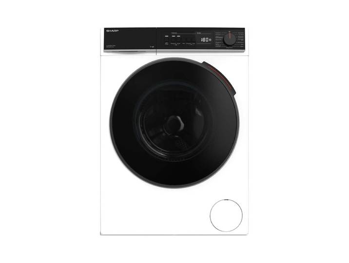 Sharp ES-WNFB814CWDA-DE Waschmaschine Weiss links