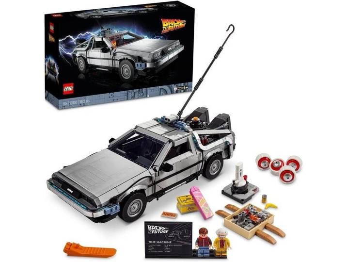 LEGO® Zeitmaschine(10300) & Speed Champions(77256) Zurück in die Zukunft Spielbausteine, (1872 St)