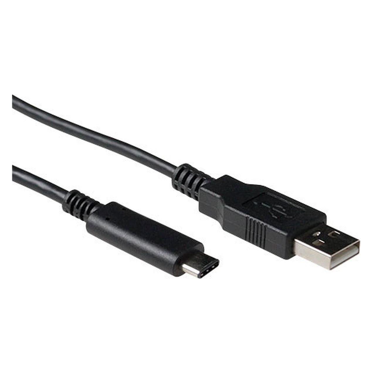 ACT USB Verbindungskabel C männlich (1 m, USB 2.0, 5 W) (SB0014)