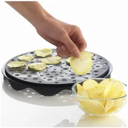 Mastrad Healthy Chips Maker Kit, Fun Kitchen, Schwarz