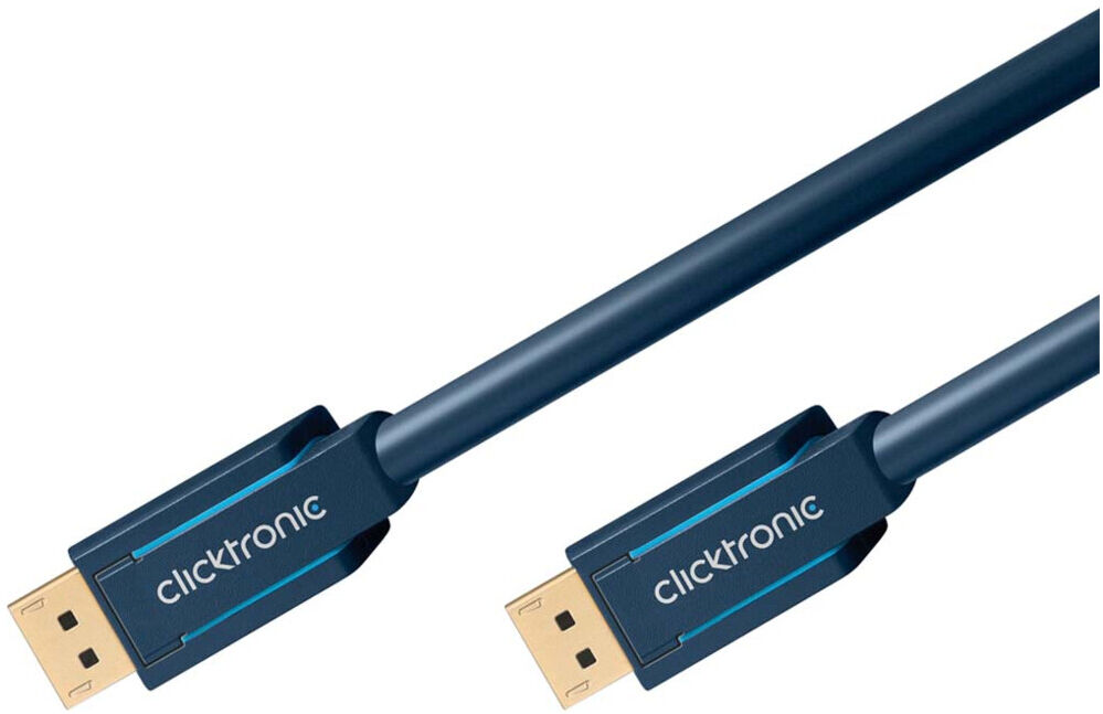 ClickTronic DisplayPort Kabel 2m,Audio/Video 70711)