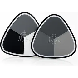 Lastolite Xpobalance 38cm Faltkarte (Belichtungsmesser), Blitzgerät Zubehör, Grau, Weiss, Schwarz