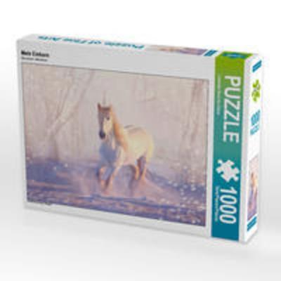CALVENDO Puzzle Mein Einhorn | 1000 Teile Lege-Größe 64x48cm Foto-Puzzle für glückliche Stunden