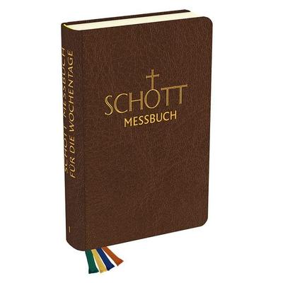 SCHOTT Messbuch - Für die Wochentage - Band 1: Geprägte Zeiten, Gebundene Ausgabe von , Herder, 978-3-451-38240-6