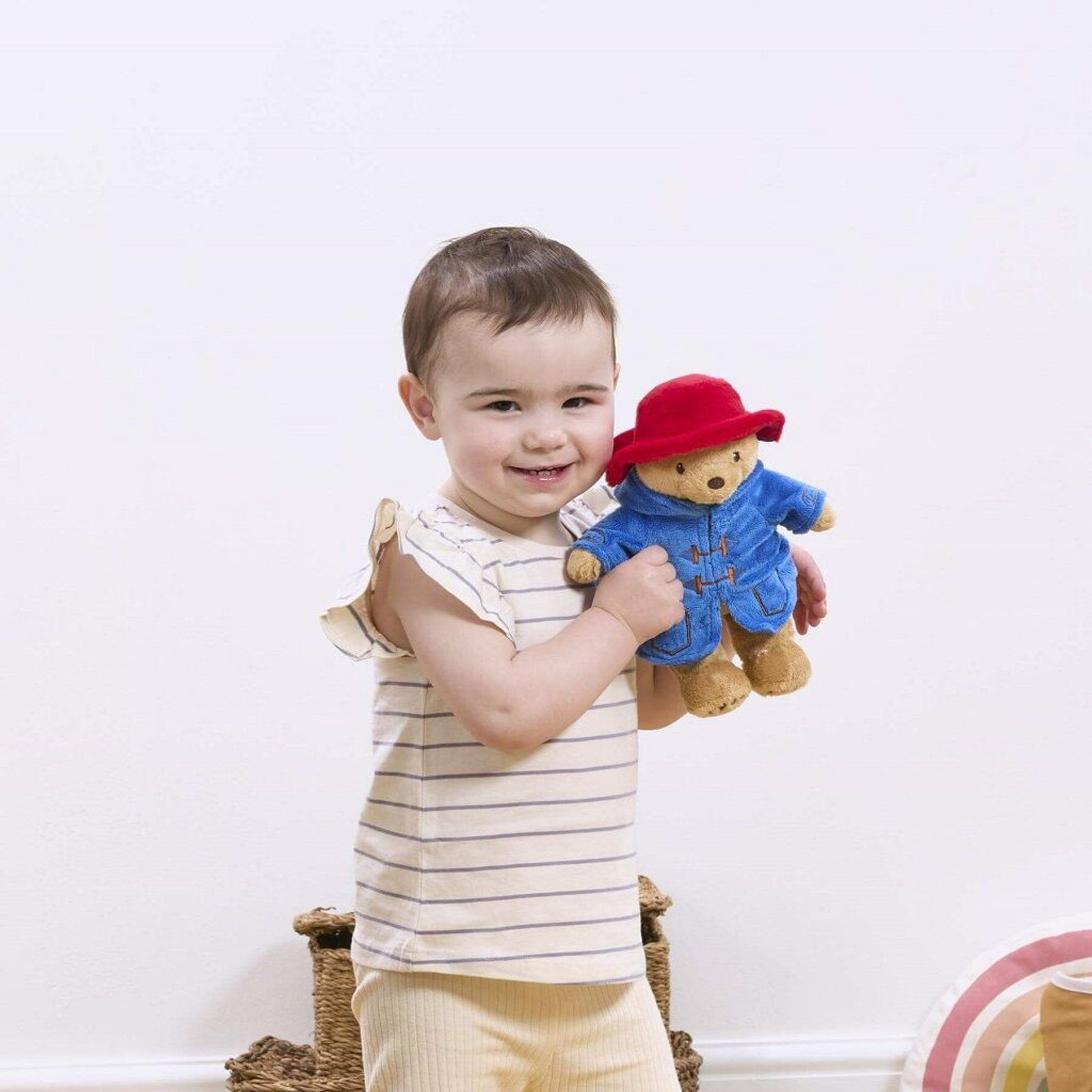 Rainbow pluche Paddington-knuffel voor de allerkleinsten