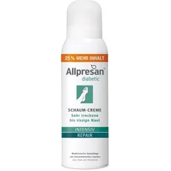 ALLPRESAN diabetic Inten.+Repair m.Urea Schaum-Cr. 125 ml
