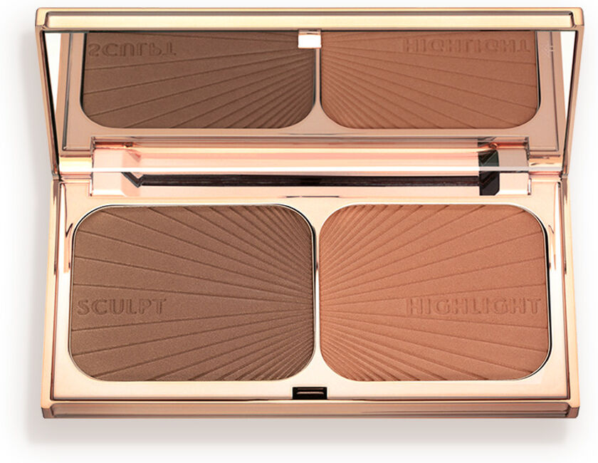 Charlotte Tilbury Filmstar - Bronzer & Highlighter- Contour Kit - Medium to Dark 448 Filmstar Bronze + Glow Size: