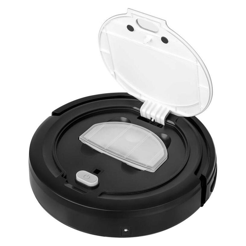 Sencor SRV 1000SL robot vacuum 0.2 L Bagless Black, Silver (Wischtuch) (SRV 1000SL)