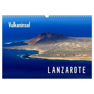 Vulkaninsel Lanzarote (Wandkalender 2027 DIN A3 quer), CALVENDO Monatskalender