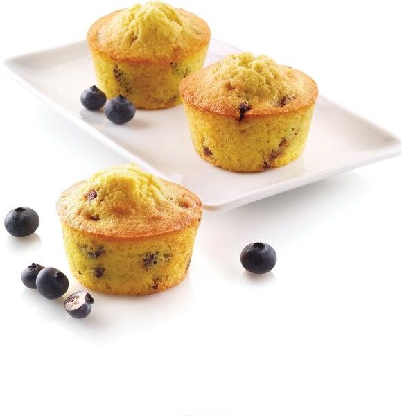 Silikomart Bageform Muffin 6 Stk, Ø6,9cm, 11cl