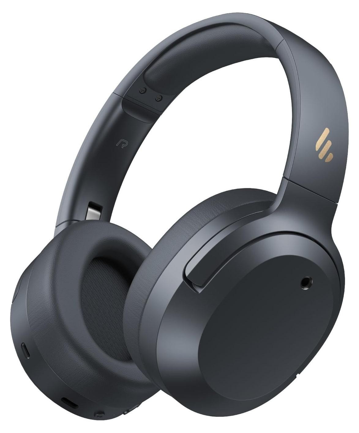 Edifier W820NB Plus Gen 2 Over-ear hoofdtelefoon met -49dB ANC, Donkergrijs