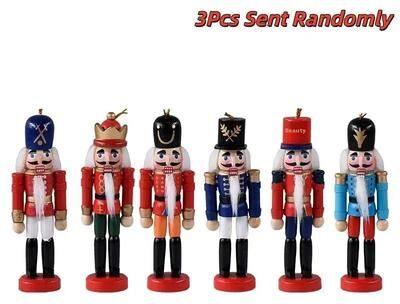 Uplift Treasures Mini Nutcracker Soldier Set Christmas Desktop Ornament Decor b