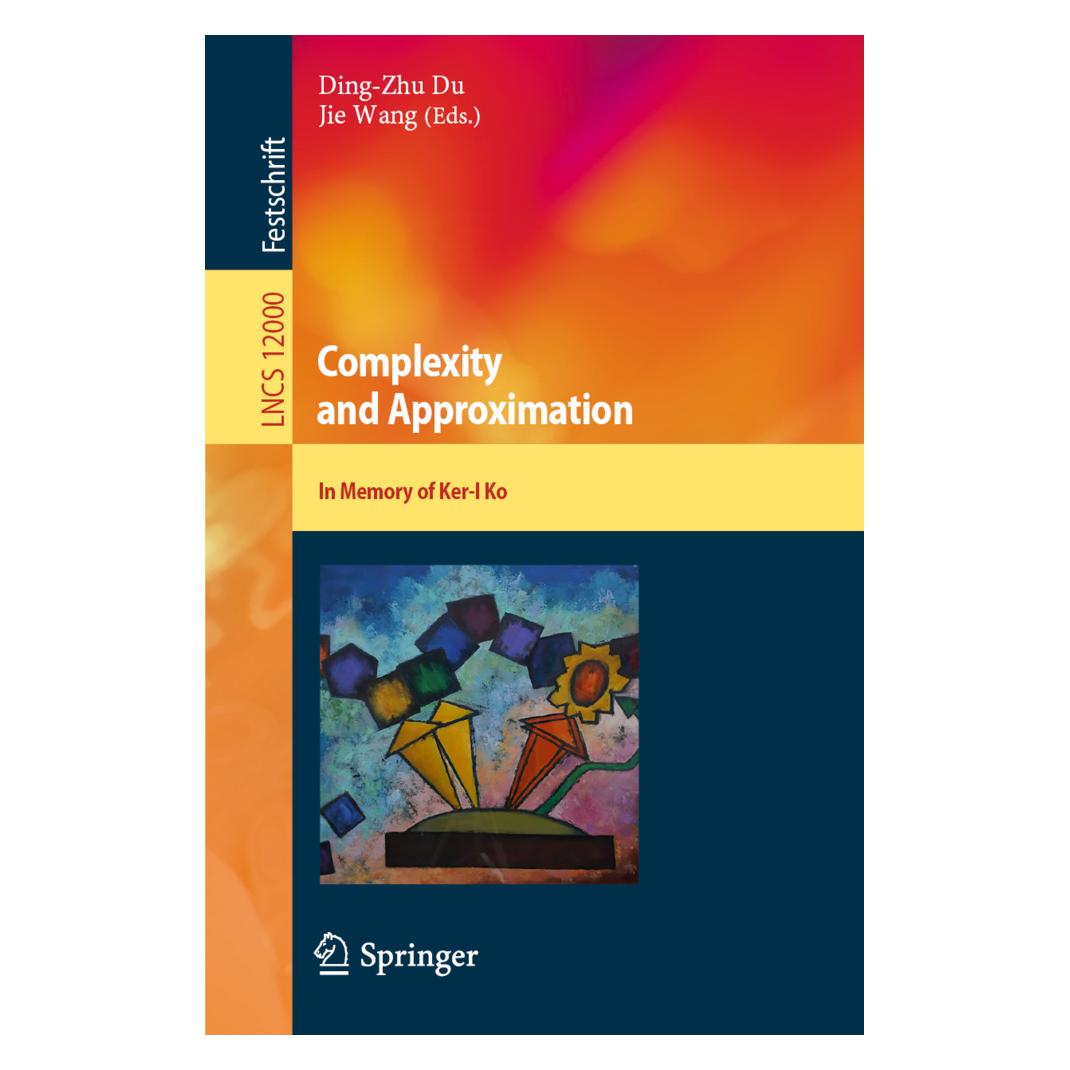 Springer Complexity and Approximation (Englisch, Softcover, Ding-Zhu Du, Jie Wang) (56126667)