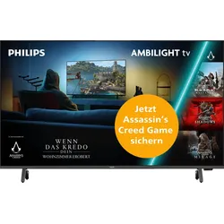 PHILIPS Ambilight TV 75PQS8601/12 QLED (Flat, 75 Zoll / 190,5 cm, UHD 4K, SMART TV, Ambilight)