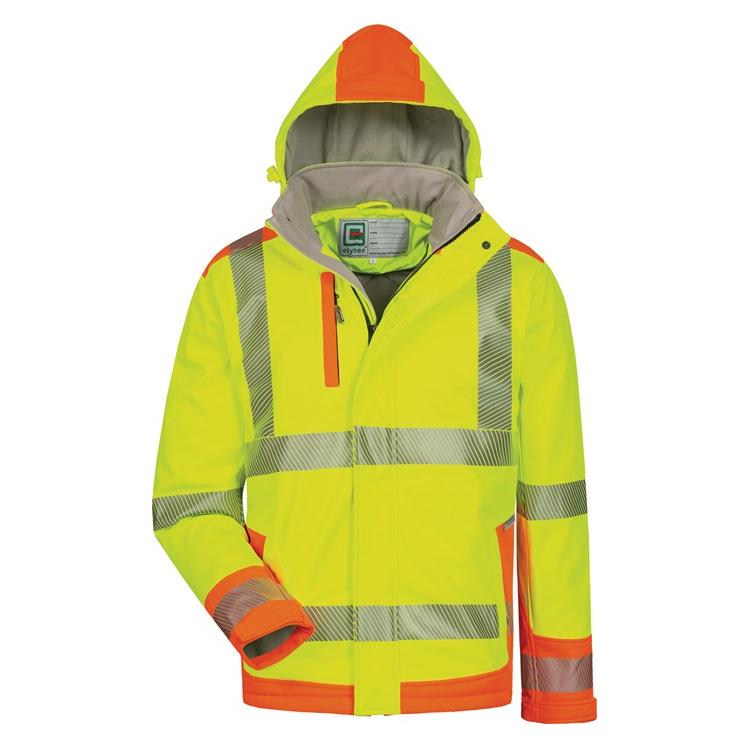 Elysee Warnschutz-Softshelljacke Rickmer Grösse XXXL gelb/orange (3XL) (23446-5)