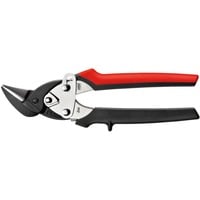 Ideal-Schere, klein und wendig D15AL, Blechschere schwarz/rot, linksschneidend