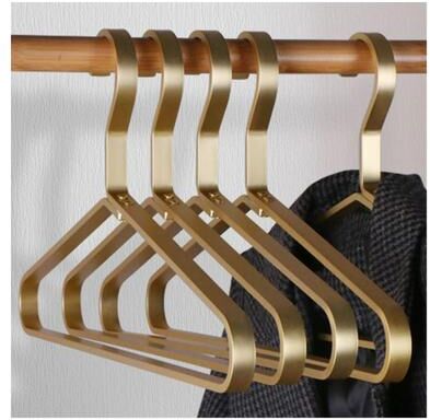 Uplift Essentials Seamless Aluminum Non Slip Clothes Hangers style 01