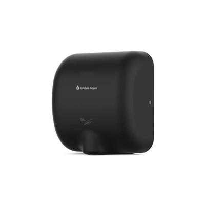 Global Aqua Global-Aqua eXtreme Händetrockner – Schwarz – 1300W, 7s Trocknungszeit, Automatischer Sensor, Hochgeschwindigkeit