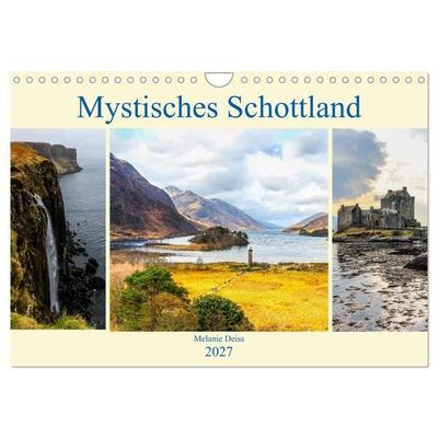 Mystisches Schottland (Wandkalender 2027 DIN A4 quer), CALVENDO Monatskalender