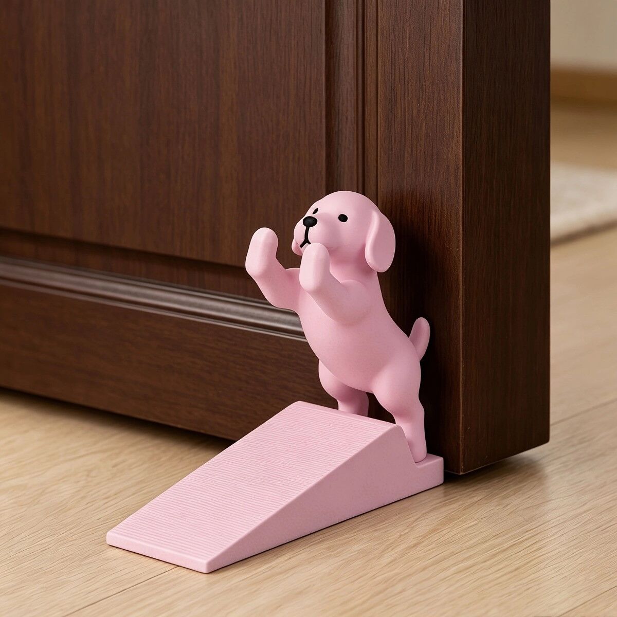 INF 3D Labrador-Türkeil – PLA niedlicher Hund-Türstopper, stabile Türhalterung, mehrere Farben Rosa