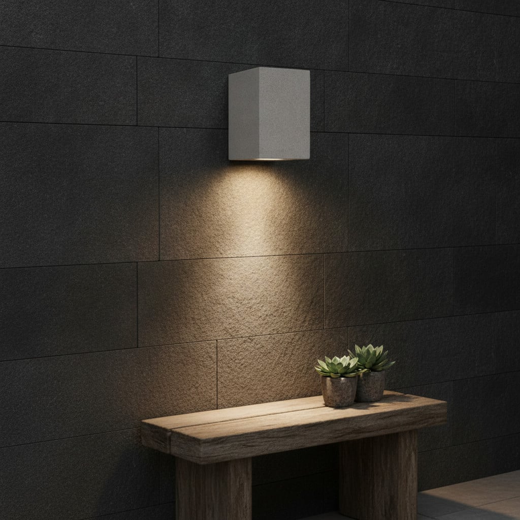 Lyora Vierkante spot Fuento wit 12 cm
