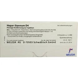 Hepar Stannum D 4 8 ST