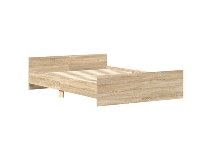 Cadre de lit - AKOZON - 140x190 cm - chêne sonoma - MODERNE Cadre de lit - sans matelas - chêne sonoma - 140x190 cm 29328