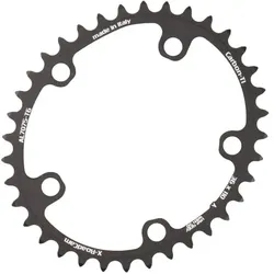 CARBON-TI Kettenblatt oval X-RoadCam Evo | LK 110 Innen | 38 Zähne