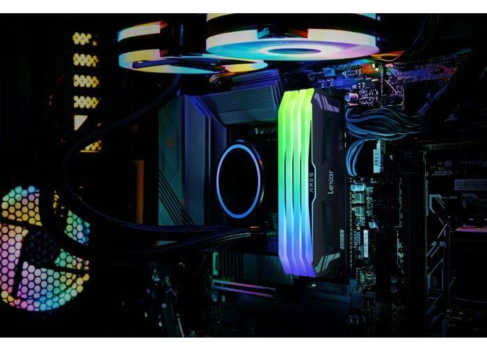 Lexar Ares DDR5 7200 CL34 32 GB (2x16 GB) RGB, Schwarz (RAM-Modul)