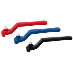 Hebelgriff für Kugelventile und -hähne (Ausführung: Blau 125 mm (3/4'' - 1''))