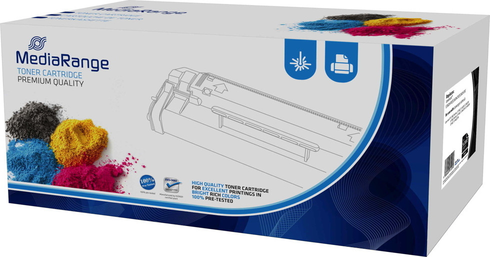 MediaRange E360H11E Toner Lexmark compatibel zwart
