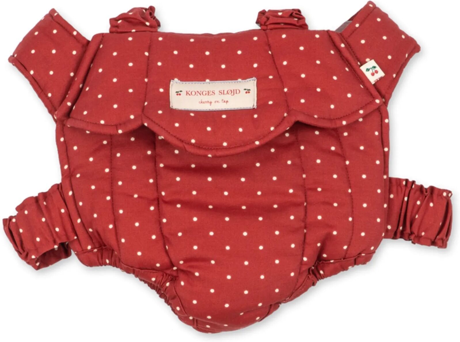 Konges Sløjd Porte-poupée Fraise Rouge taille unique