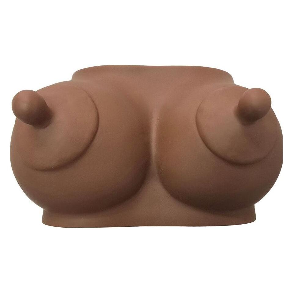Diablo Picante - Sparschwein In Tittenform, Dunkler Ton (D-244785)