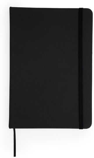 Bloc-notes A6 publicitaire en similicuir rigide Coral noir TAILLE UNIQUE ADULTE