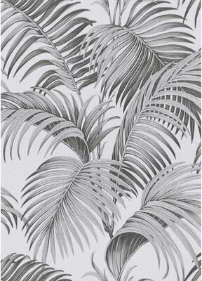 Veer Decor Sculpted Tropical Leaf Wallpaper
