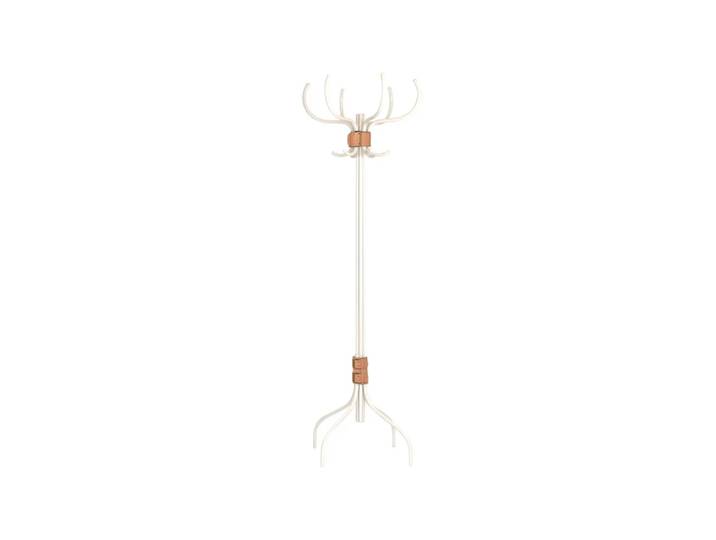 Källemo Porte-manteau Babe Blanc-ceinture cuir naturel