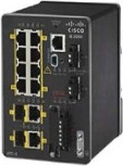 Cisco IE-2000-8TC-G-E Managed Ethernet-switch met 10 poorten, 8 x RJ-45 en 2 uitbreidingsslots, 10/100Base-TX