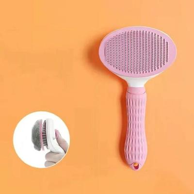 Uplift Essentials De Shedding Pet Grooming Comb pink