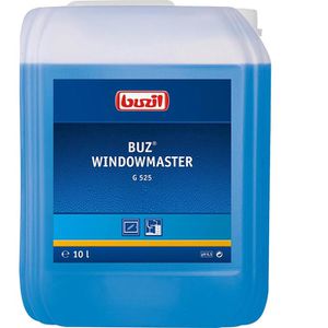 Buzil Glasreiniger G525 Windowmaster, Konzentrat, mit Abperleffekt, Kanister 10 Liter