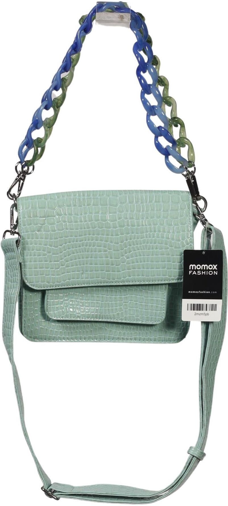 Hvisk Damen Handtasche klein, Hellgrün, Kunstleder - Second Hand