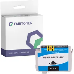 Kompatibel für Epson Stylus DX 5000 (C13T07114011 / T0711) Druckerpatrone Schwarz