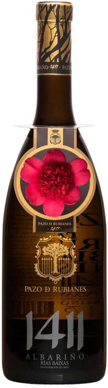 Albariño Pazo De Rubianes 1411 - Vino blanco español de calidad con 13% de graduación